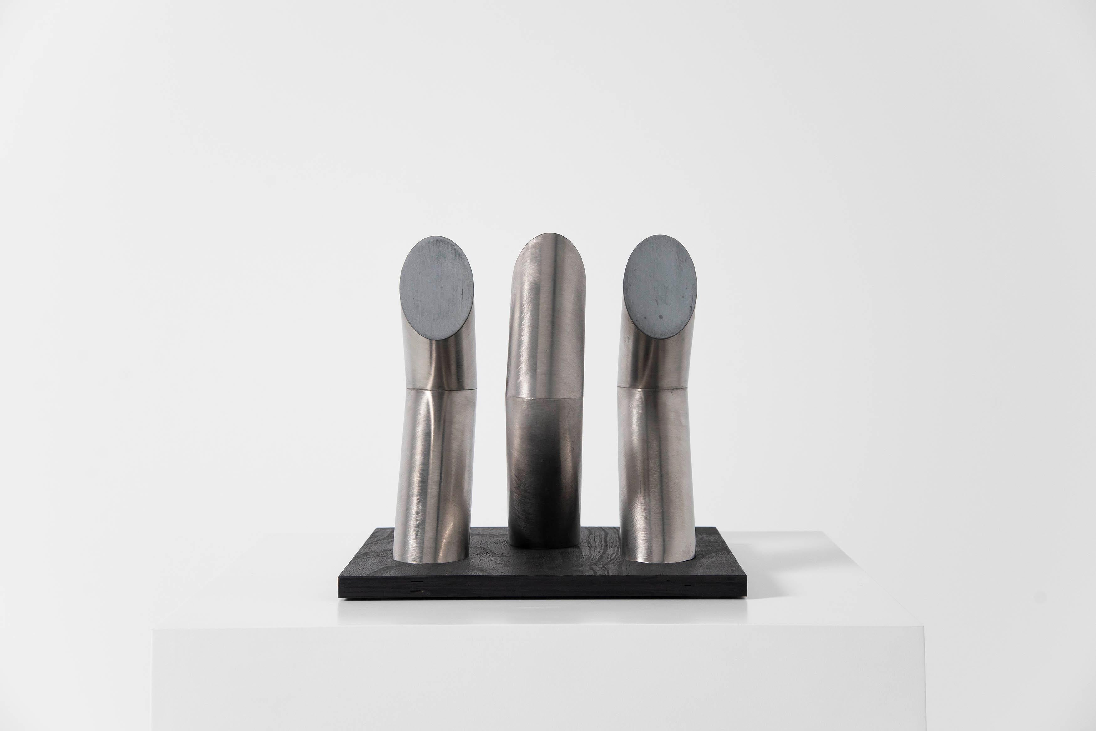 Fin du 20e siècle Rudolf Wolf, sculpture abstraite de tubes, Hollande 1975 en vente