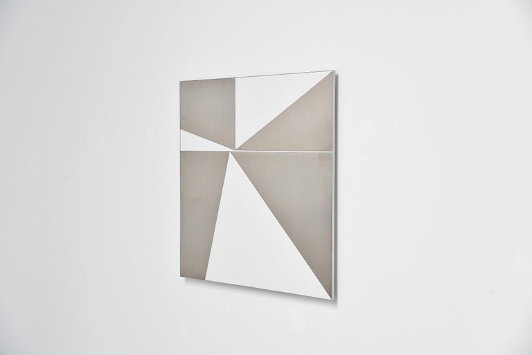 Rudolf Wolf Abstract Wall Artwork Triangles 1972 / 4 For Sale at 1stDibs