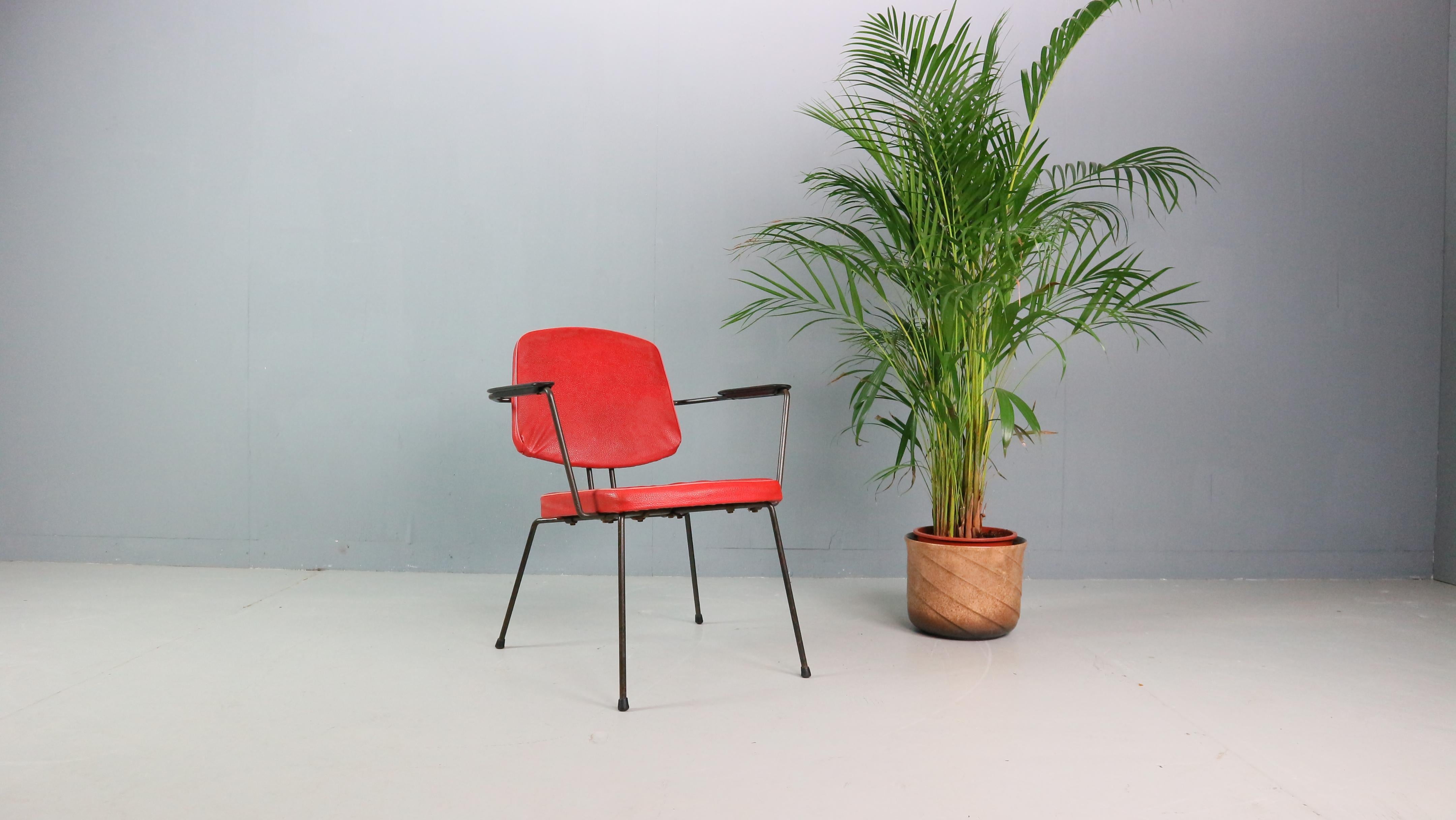 Steel Rudolf Wolf, Armchair Model 5003, 1950 For Sale