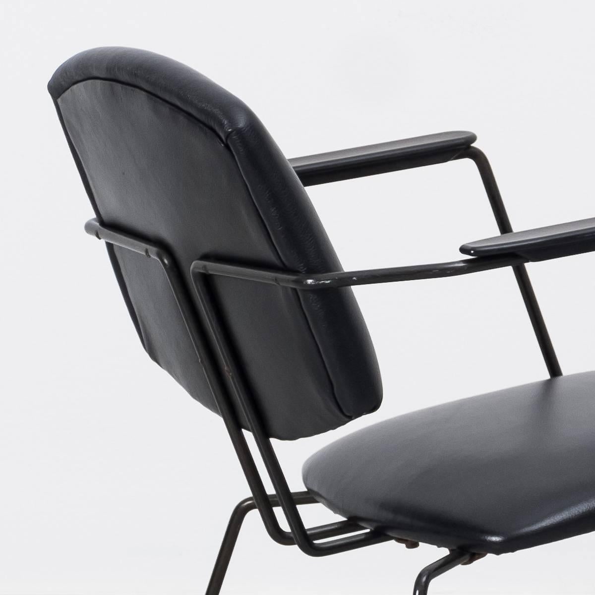 Mid-20th Century Rudolf Wolf Easy Chairs for Elsrijk