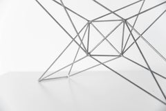 Scultura geometrica di Rudolf Wolf, Olanda, 1975