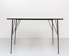 Tavolo da pranzo industriale Rudolf Wolf, anni '50