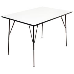 Rudolf Wolf Industrial Dining Table, 1950s