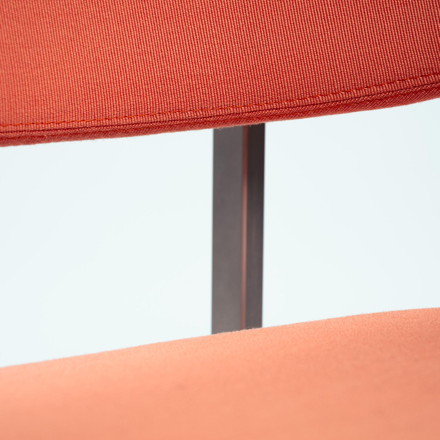 Rudolf Wolf Meander Beta chair, Dutch modernist arm chair, 1960s, set of 4 7