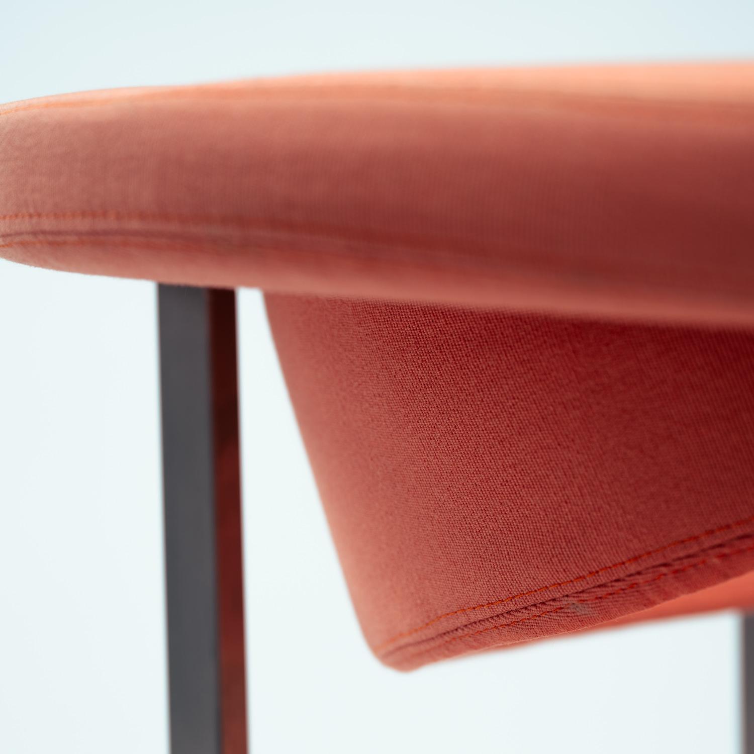 Rudolf Wolf Meander Beta chair, Dutch modernist arm chair, 1960s, set of 4 8