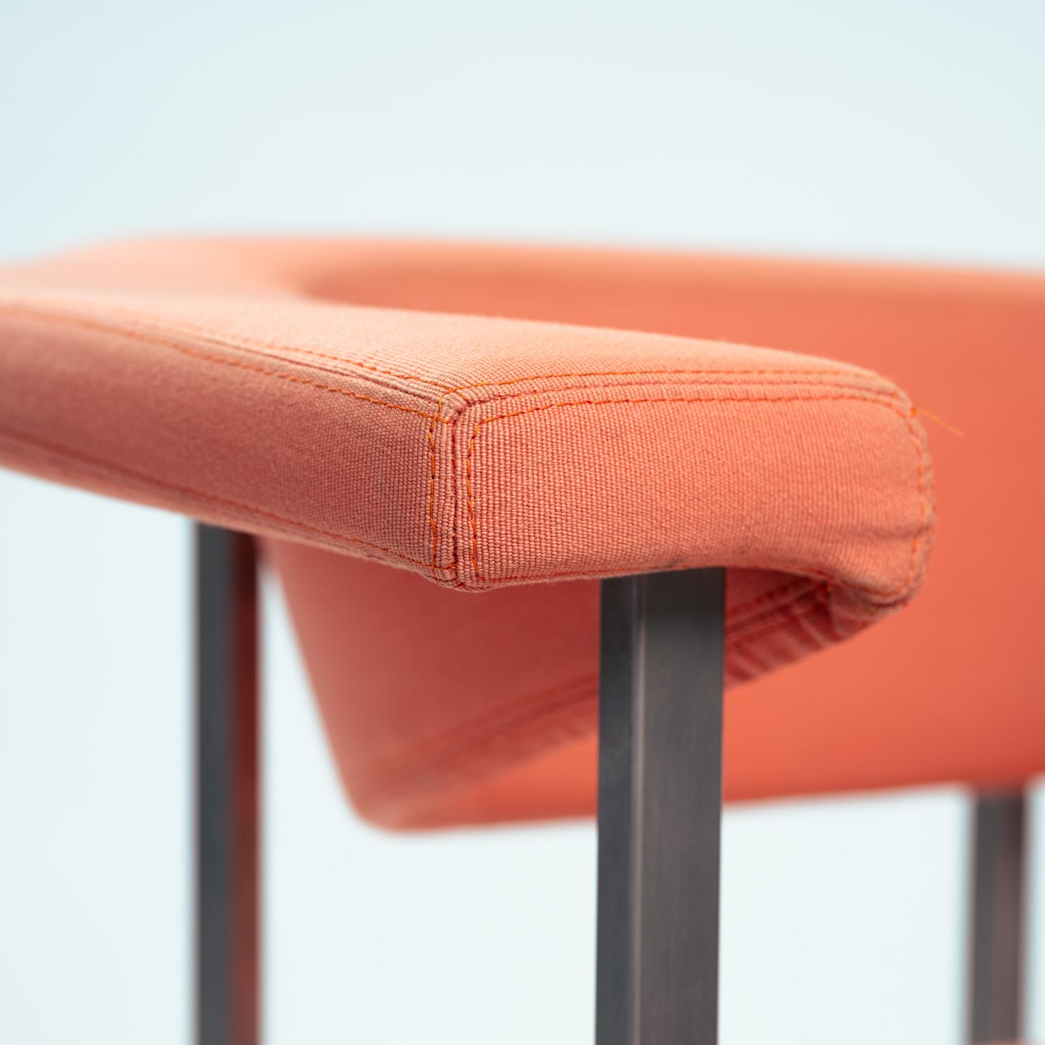 Rudolf Wolf Meander Beta chair, Dutch modernist arm chair, 1960s, set of 4 9
