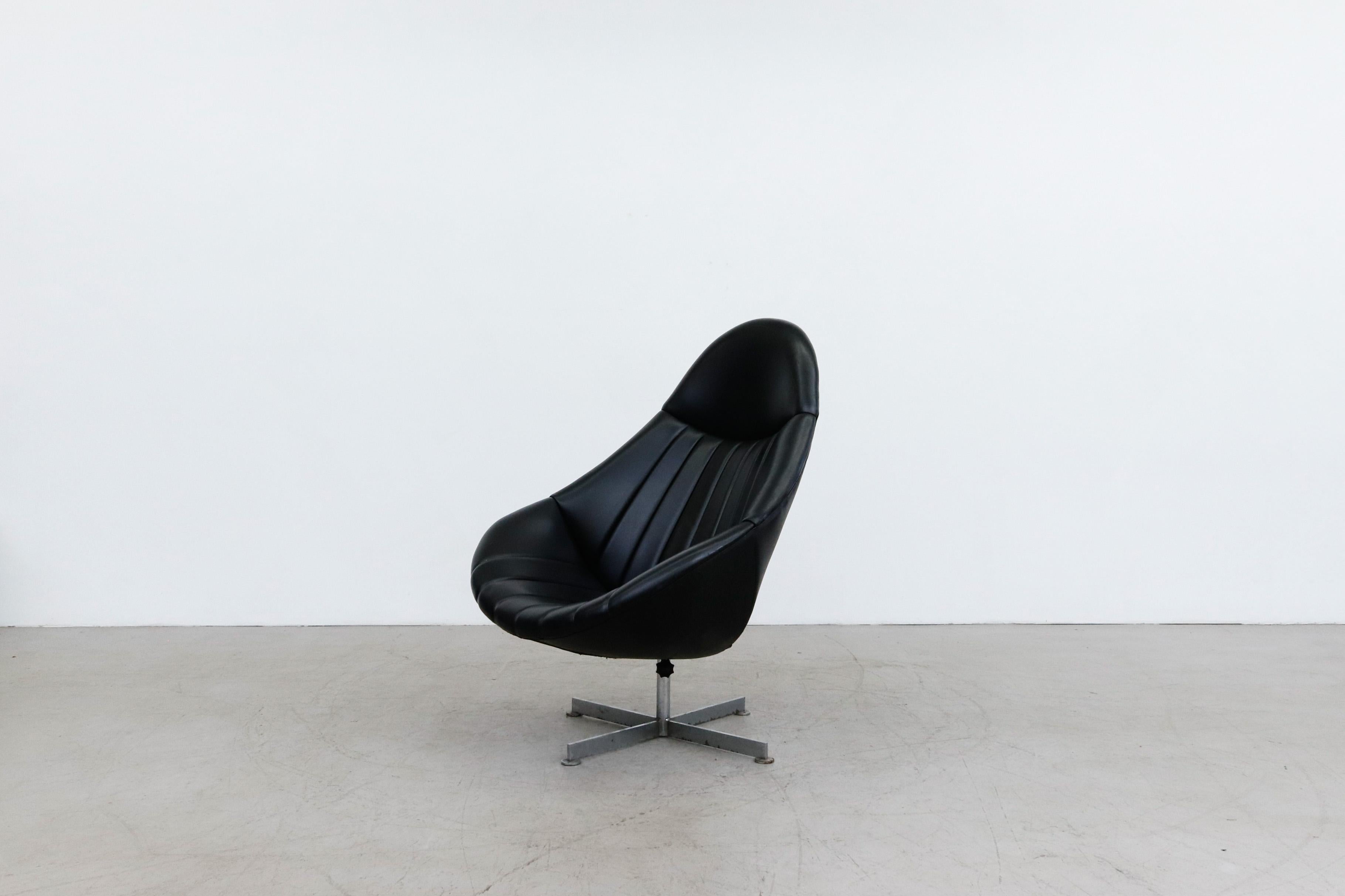 Mid-Century Modern Rudolf Wolf Skai Lounge Chairs for Rohé, 1960's