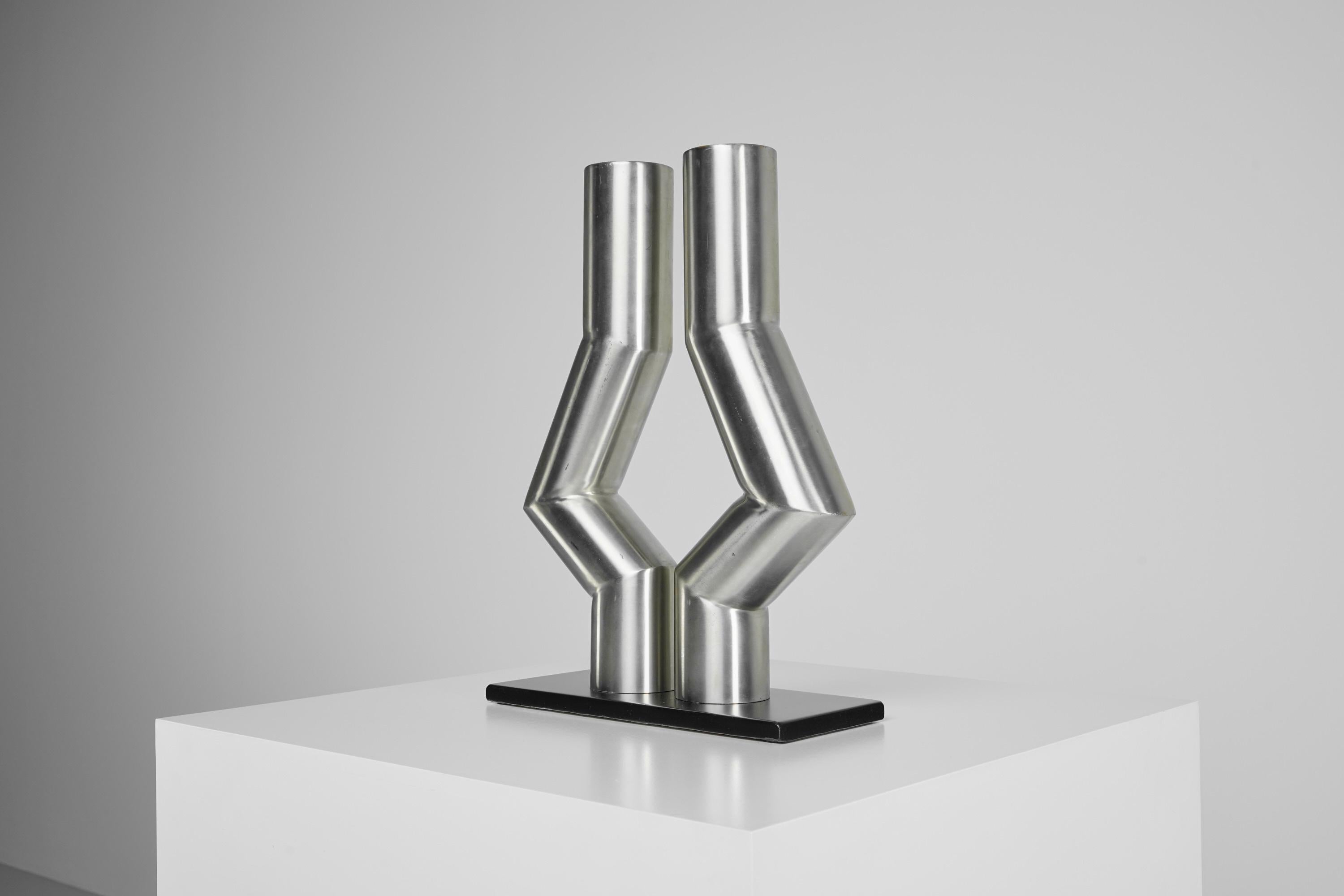 Rudolf Wolf Tubular Sculpture Holland, 1975 In Good Condition For Sale In Roosendaal, Noord Brabant