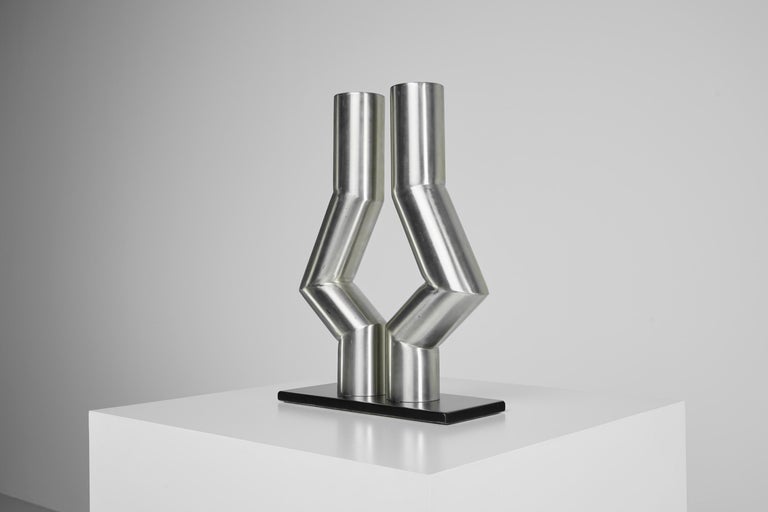 Rudolf Wolf Tubular Sculpture Holland, 1975 For Sale at 1stDibs