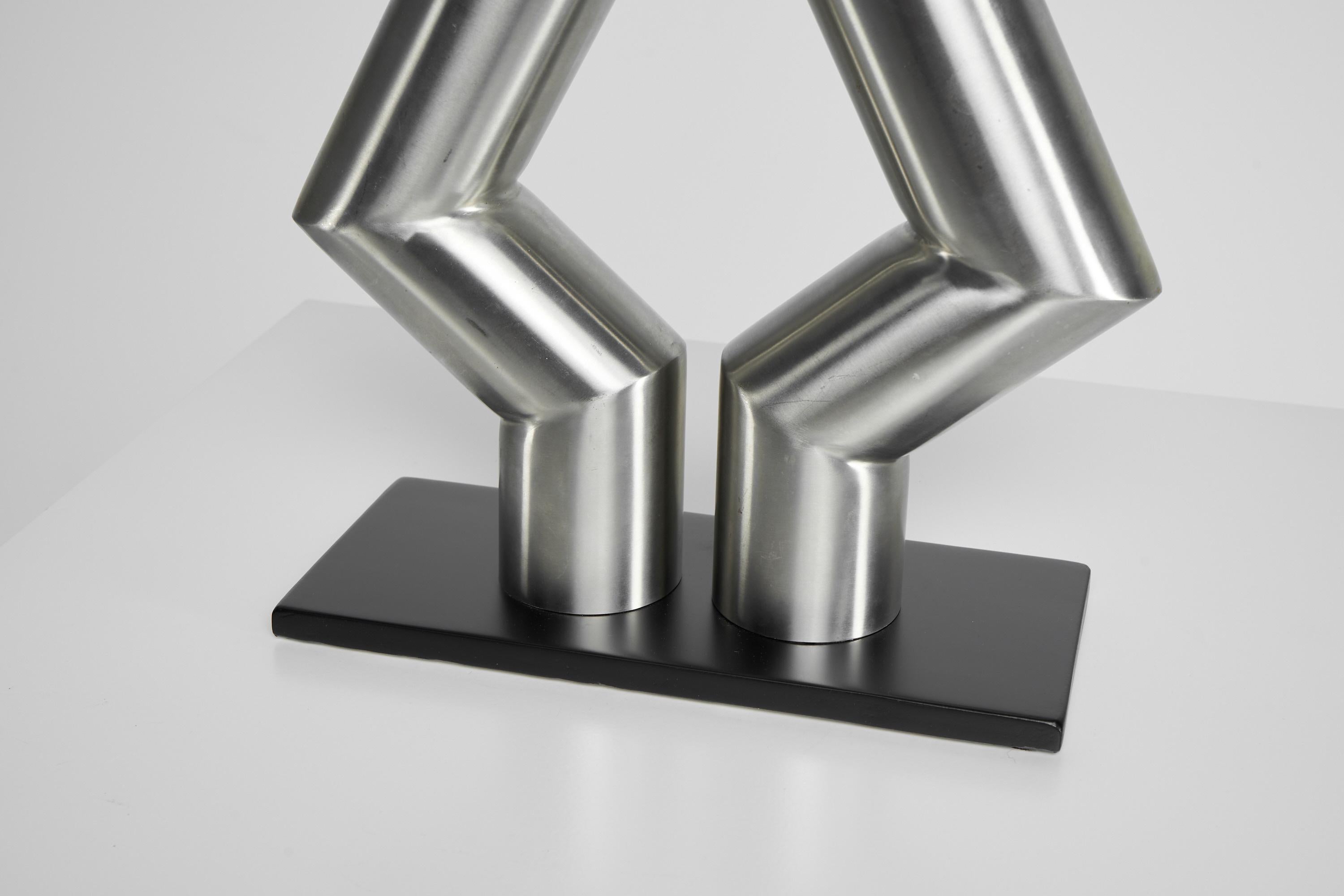 Rudolf Wolf Escultura tubular Holanda, 1975 en venta 2