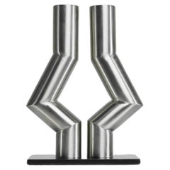 Vintage Rudolf Wolf Tubular Sculpture Holland, 1975