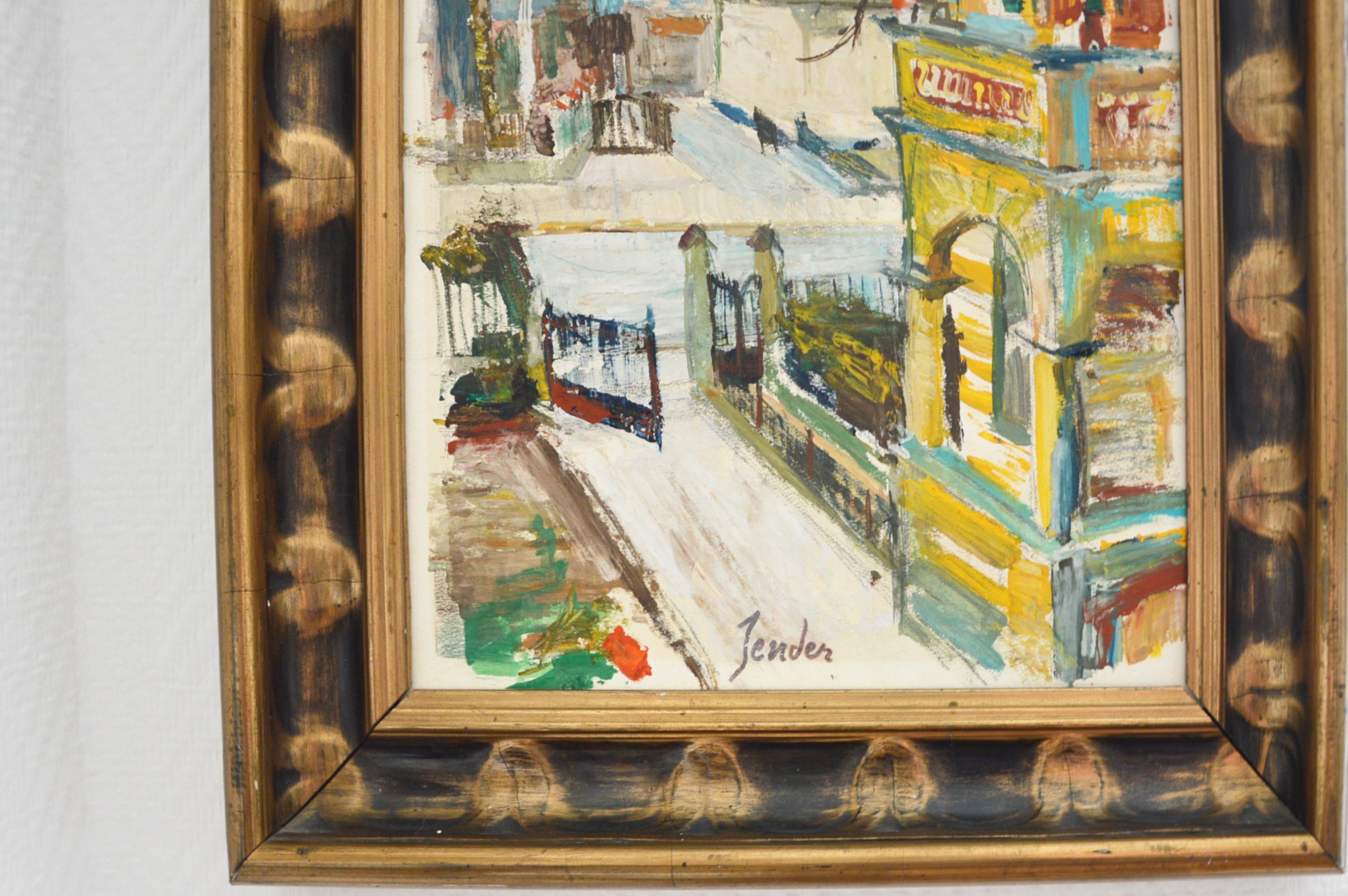 Pariser Stadtansicht im Angebot 5