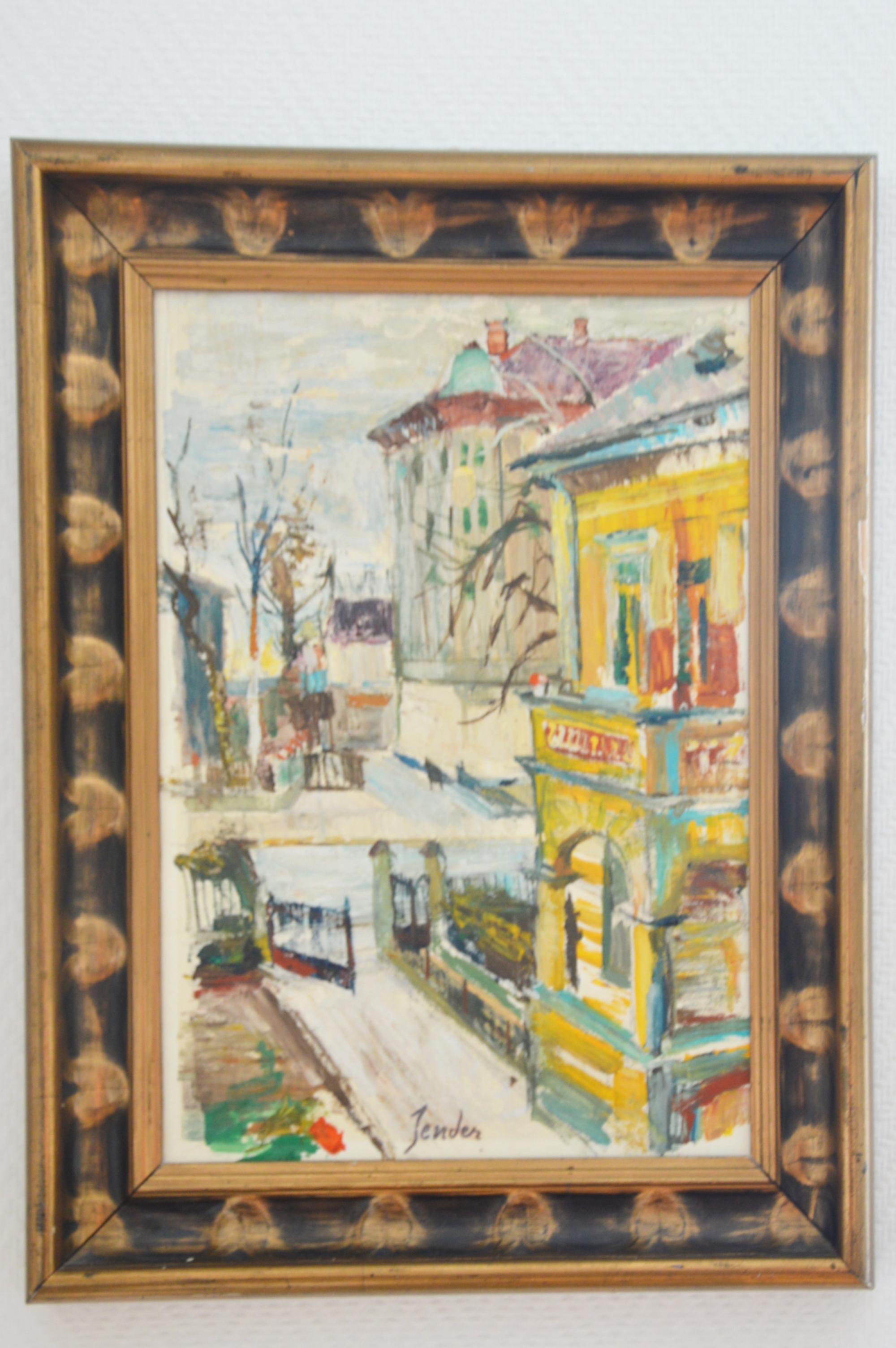 Pariser Stadtansicht im Angebot 6