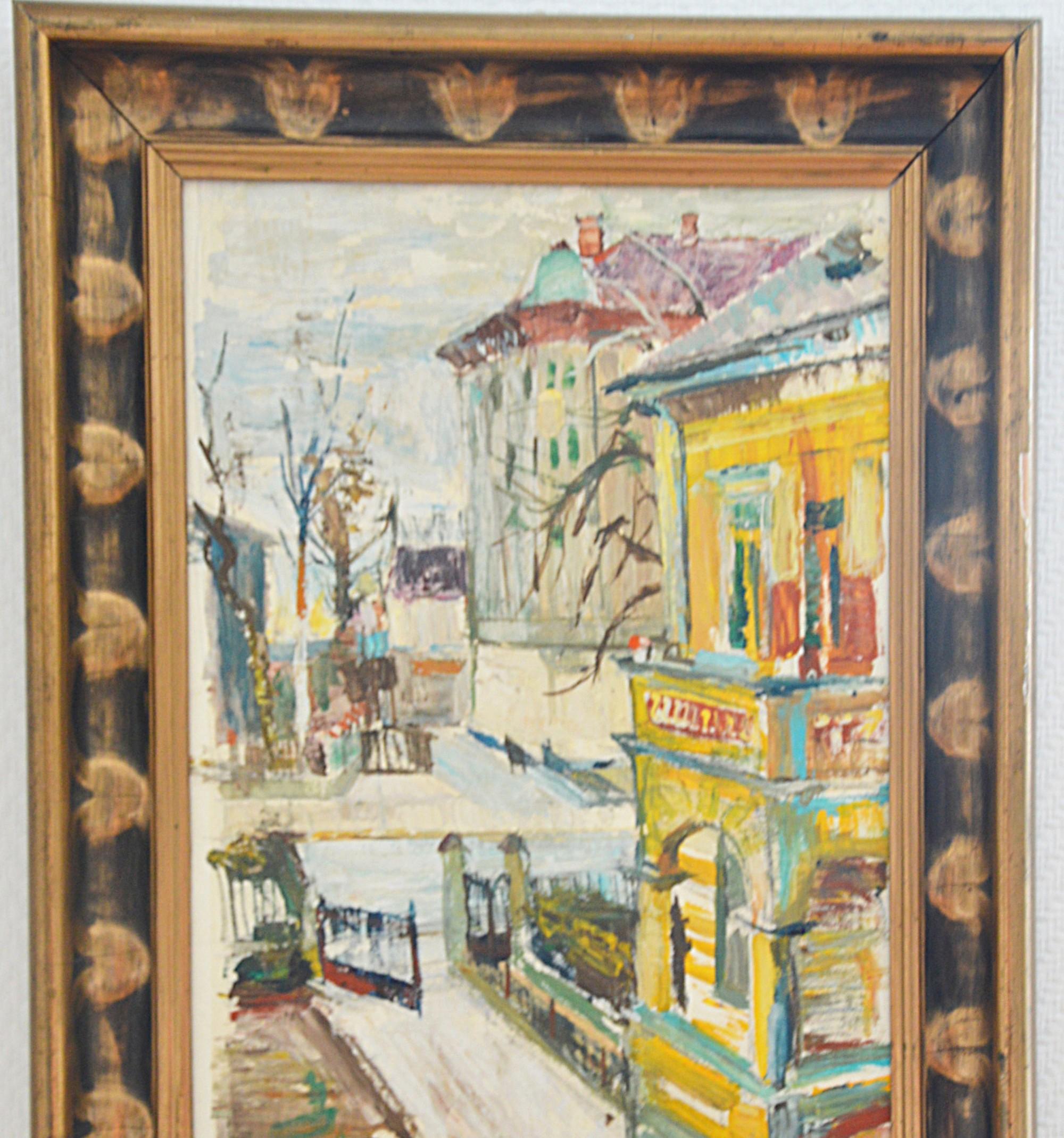 Pariser Stadtansicht im Angebot 3