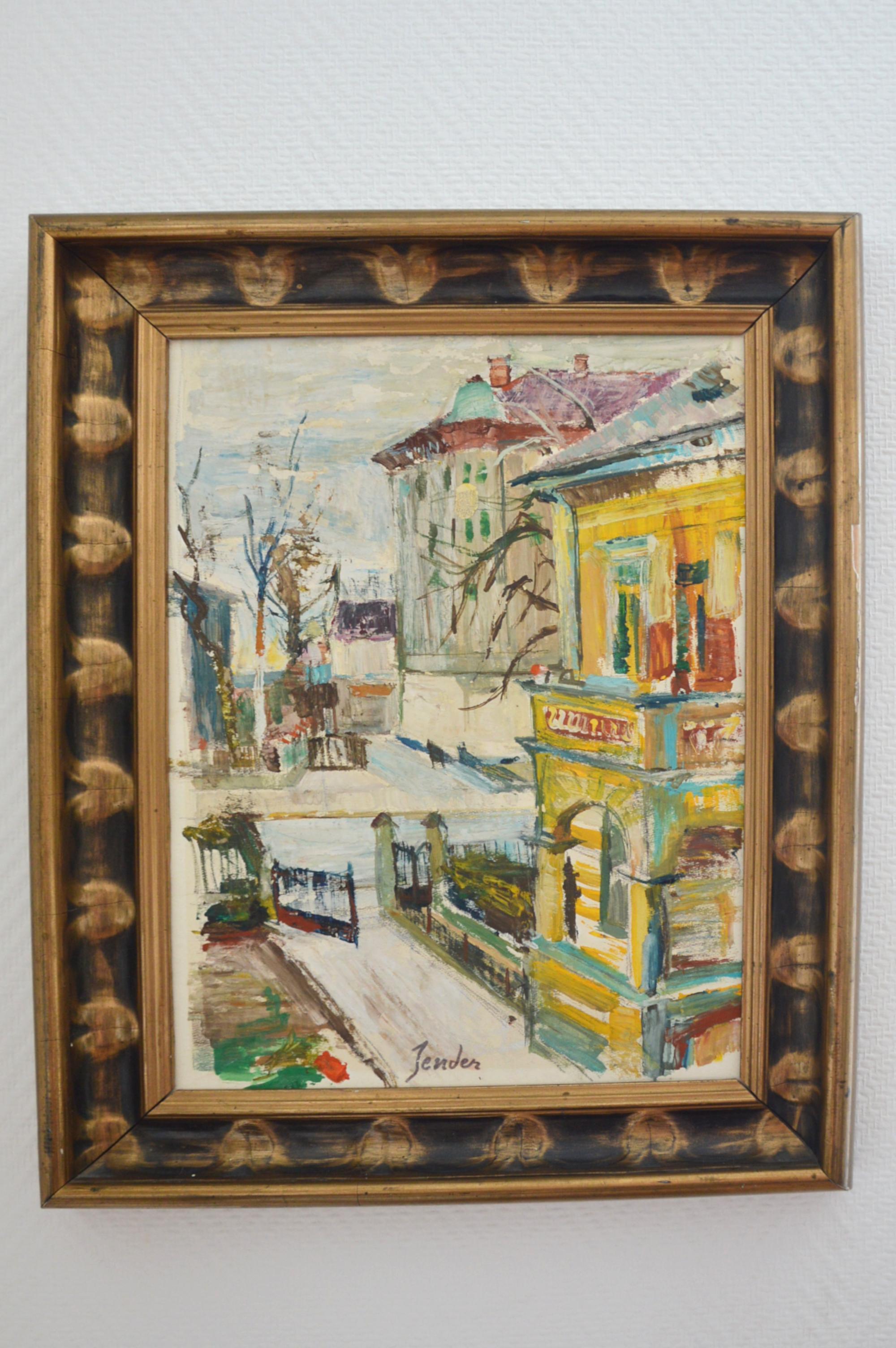 Pariser Stadtansicht im Angebot 4