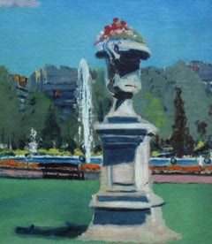 Giardino del Lussemburgo, 47x54 cm, olio/tela 1939