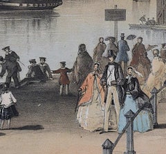 Crystal Palace - View from The North Bank of the Serpentine