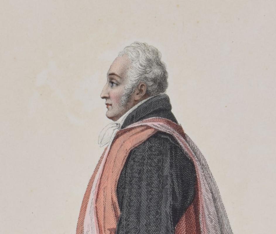 Doktorand in Physik, Universität Oxford 1813, Kupferstich von John Agar (Realismus), Print, von Rudolph Ackermann