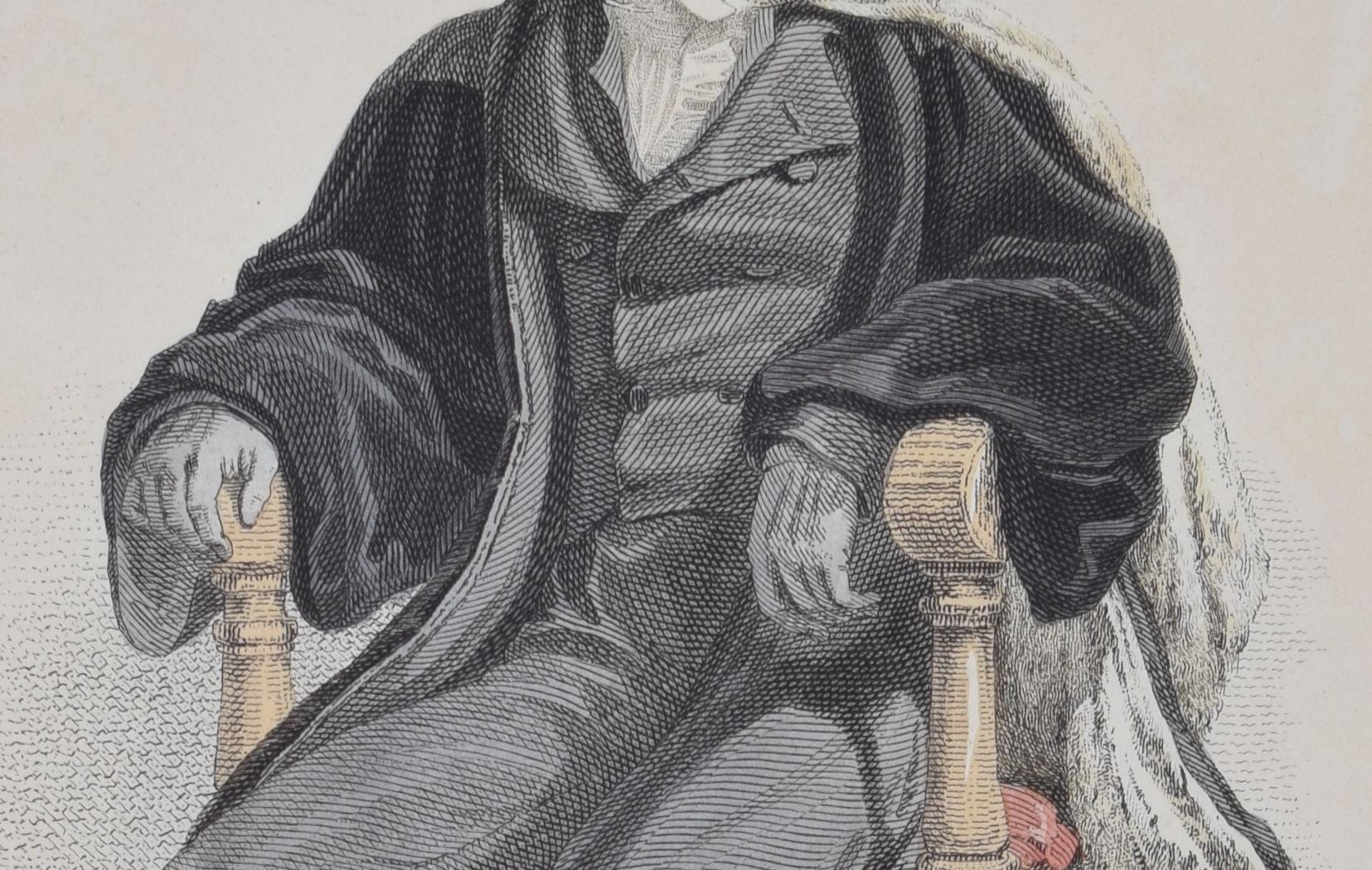 Proctor, University of Oxford engraving by Agar after Uwins for Ackermann For Sale 1