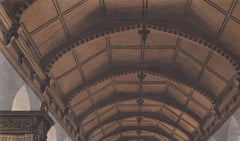 St John's College, Cambridge Library engraving by the Havells for Ackermann