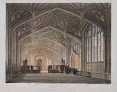 University of Oxford The Divinity School by Lewis after Mackenzie for Ackermann