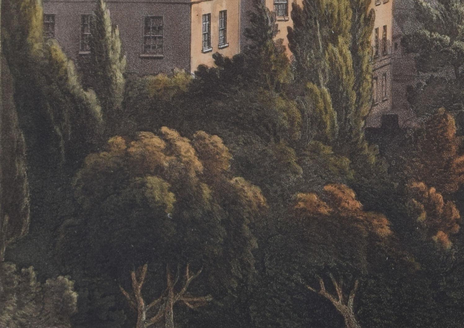 View of Oxford engraving by Bluck after Turner for Ackermann For Sale 2