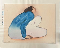 Rudolph Carlo Gorman, "Sora", xilografia originale a colori, incisa a mano