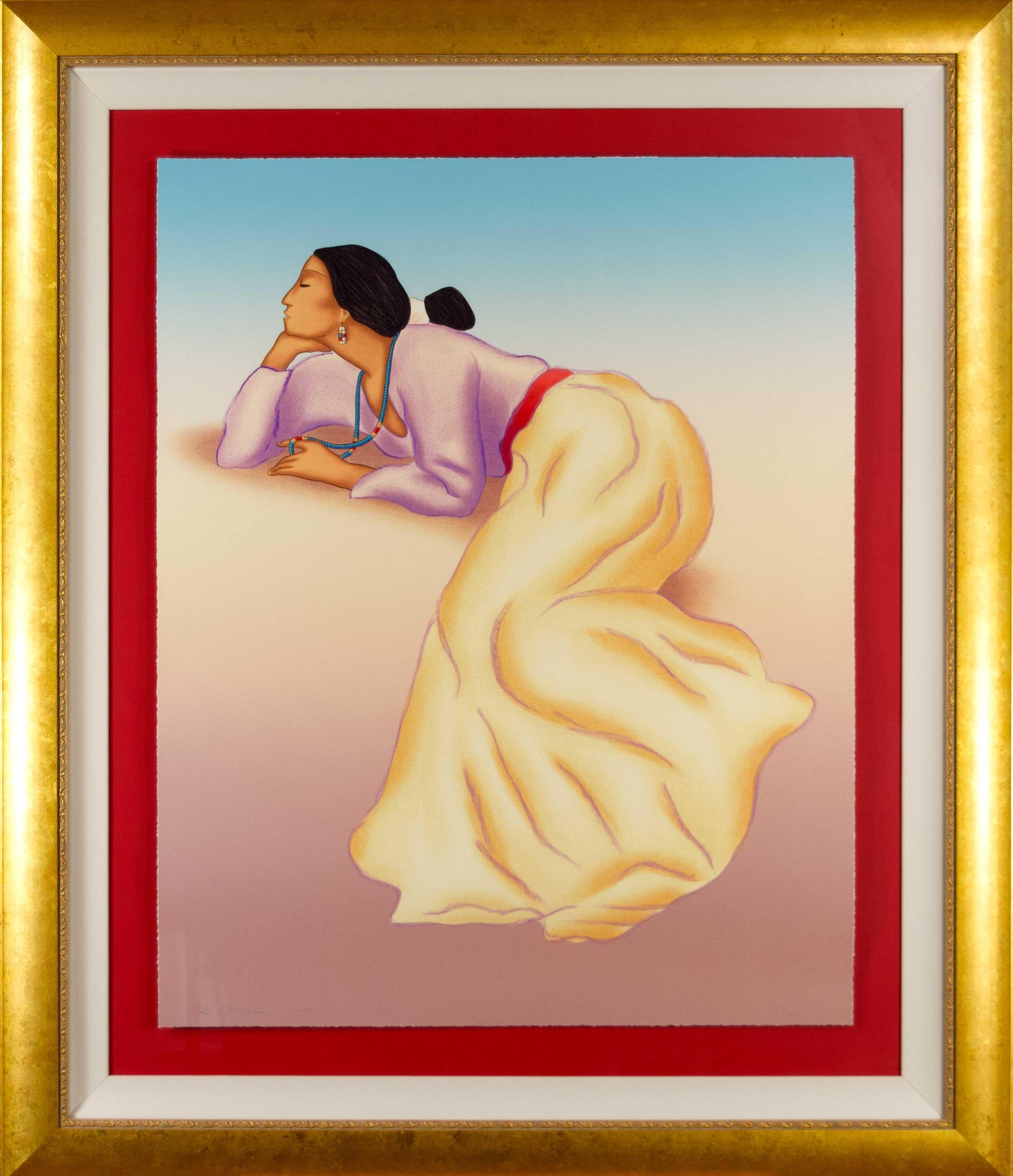 'The Turquoise Suite' complete portfolio of lithographs by Rudolph Carl Gorman For Sale 2