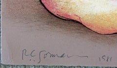 Woman With Tulip Bowl