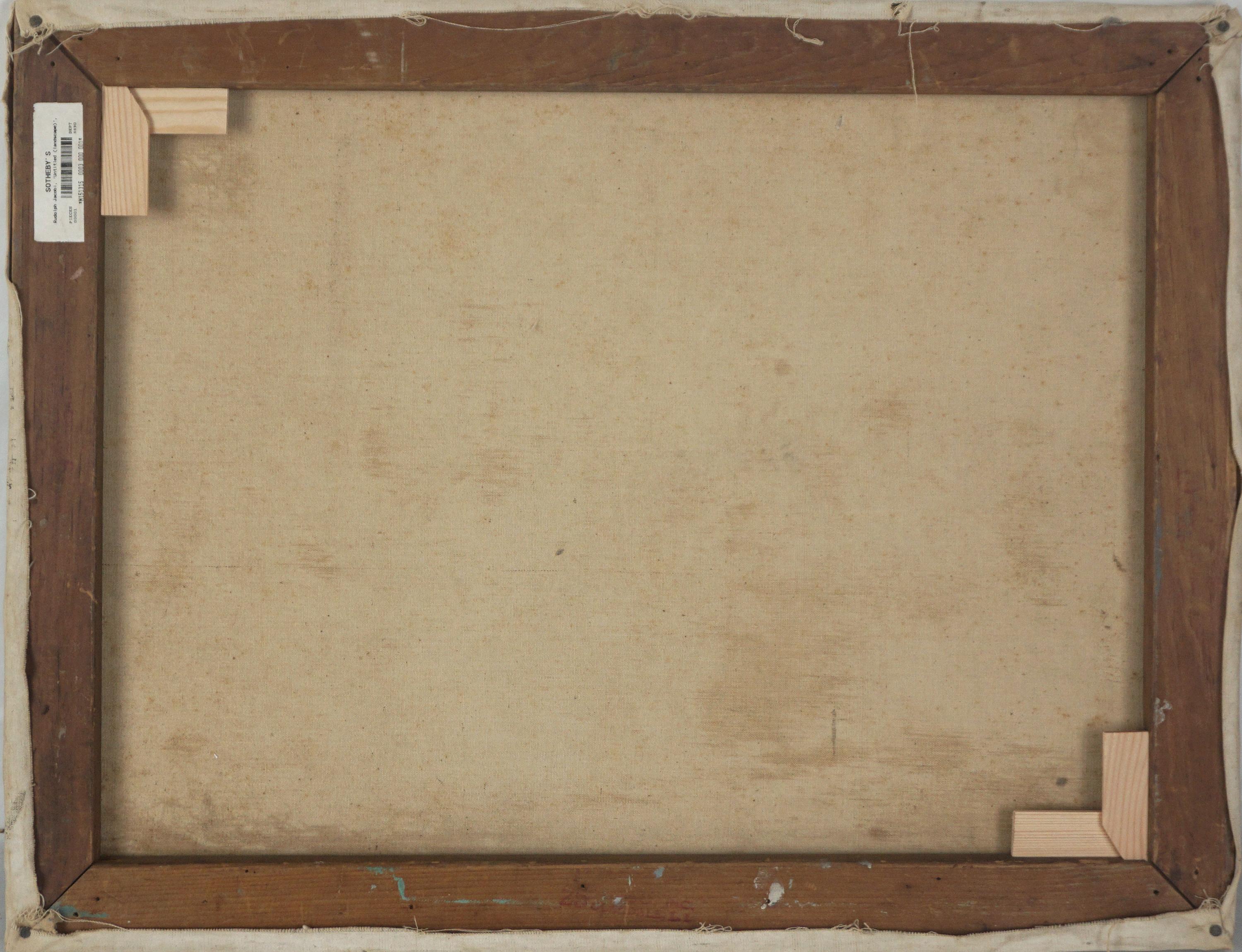 1930er Jahre Original-Ölgemälde von Ulster County, Woodstock, New York im Angebot 4