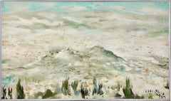 An Atmospheric, Mid-Century Modern Michigan Dune Landscape Painting