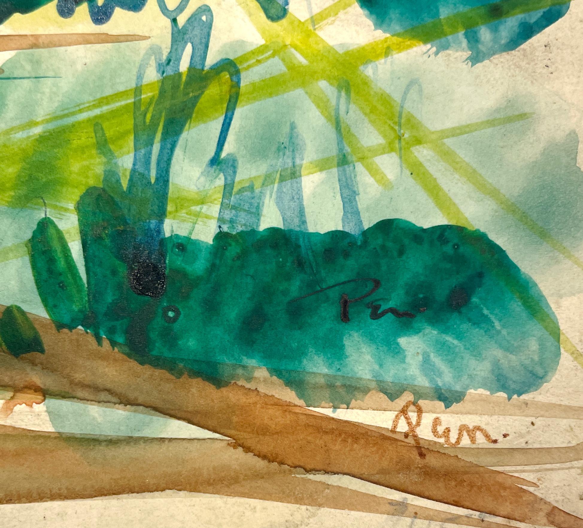 A Vivid, Expansive Watercolor of Mexico, 