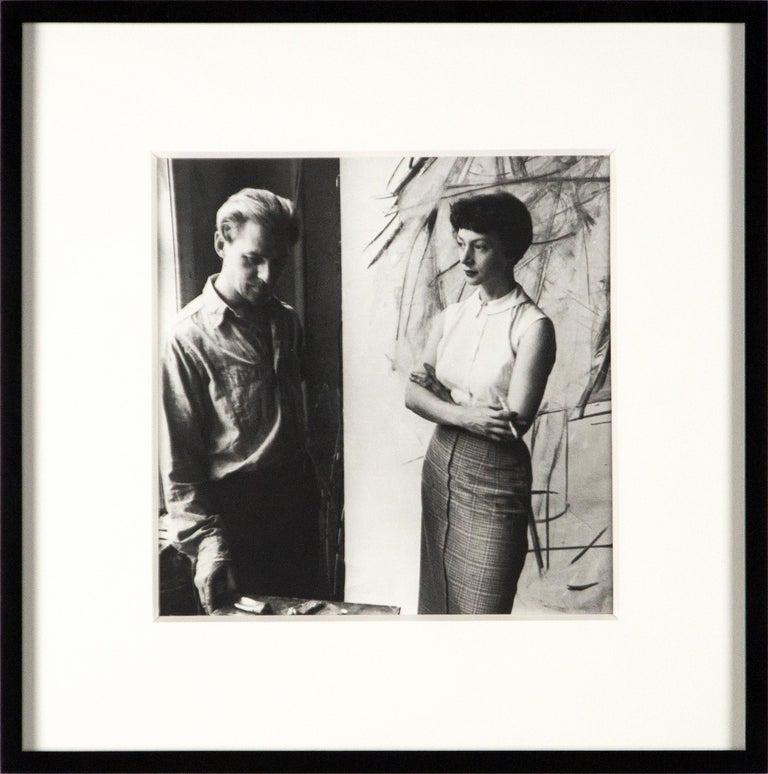Rudy Burckhardt Bill and Elaine de Kooning, New York For