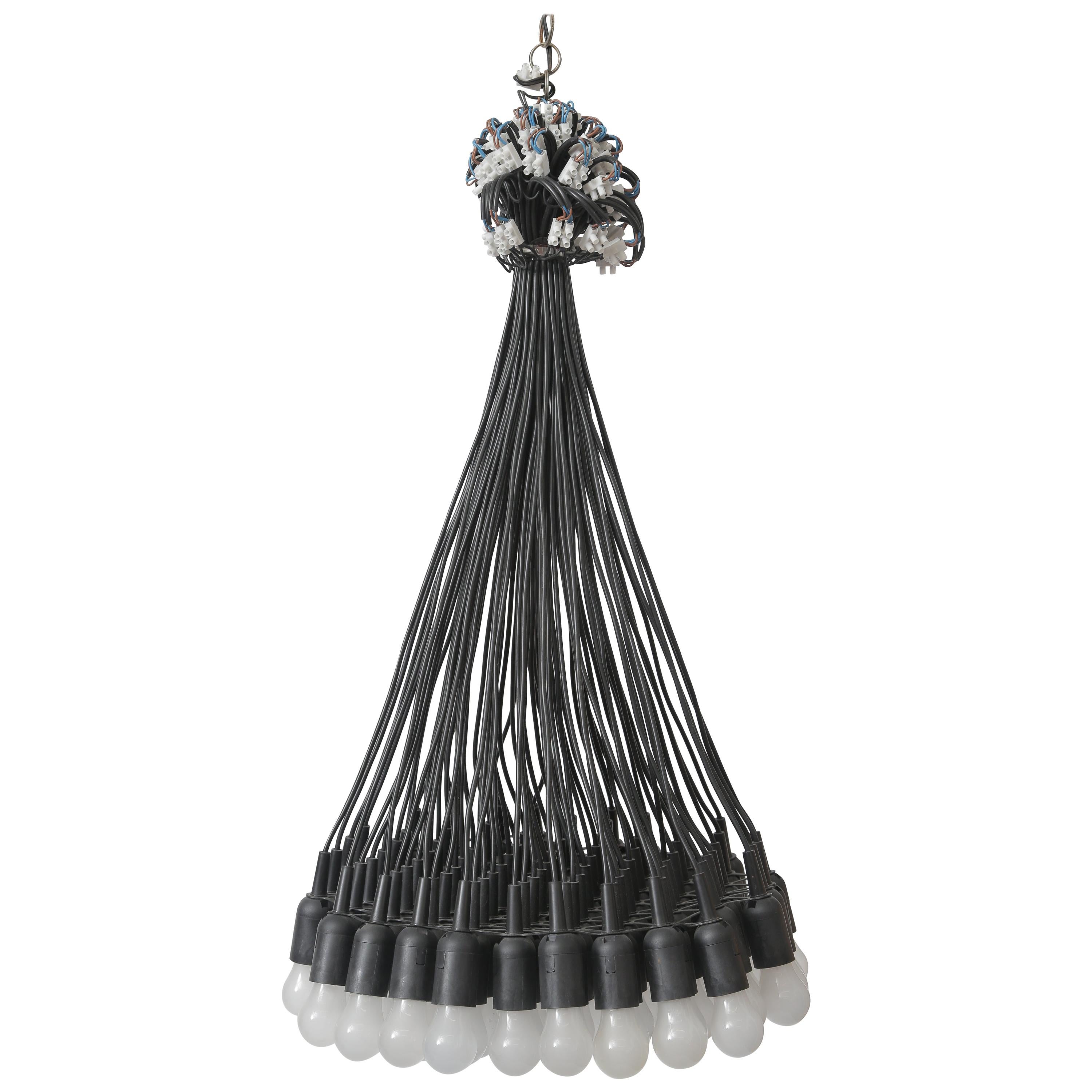 Rudy Graumans 85 Lamps Chandelier For Sale