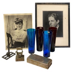 Vintage Rudy Vallee Actors / Musician Hollywood Personal Effects, Photos & Awards