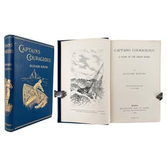 Rudyard KIPLING, Captains Courageous; A Story of the Great Banks - FIRST EDITION