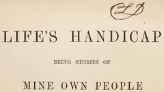 Rudyard KIPLING. Life's Handicap. 1891 - LEWIS CARROLL - C. L. DODGSONS COPY !