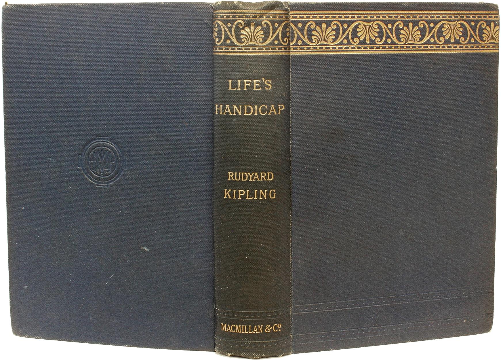 Britannico Rudyard Kipling. L'handicap della vita. 1891 - LEWIS CARROLL - C.L. C. COPIA ! in vendita