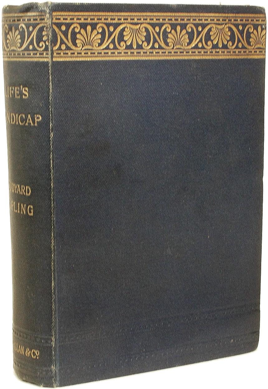 Rudyard Kipling. L'handicap della vita. 1891 - LEWIS CARROLL - C.L. C. COPIA ! In condizioni buone in vendita a Hillsborough, NJ