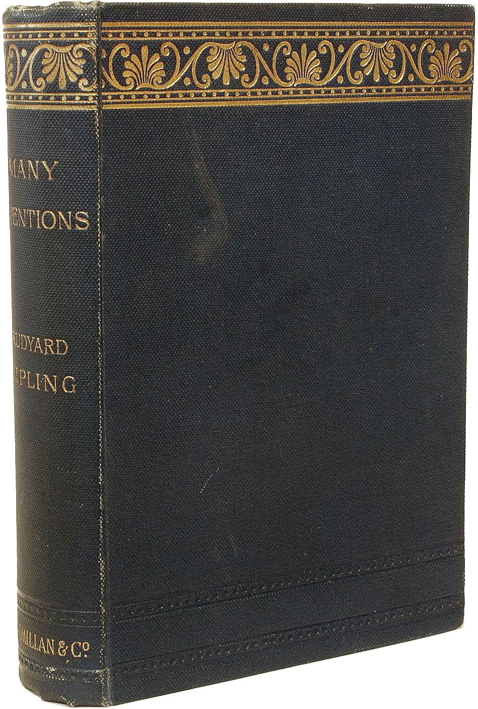 British Rudyard KIPLING. Many Inventions. 1893 - FIRST EDITION - SIGNED ! For Sale