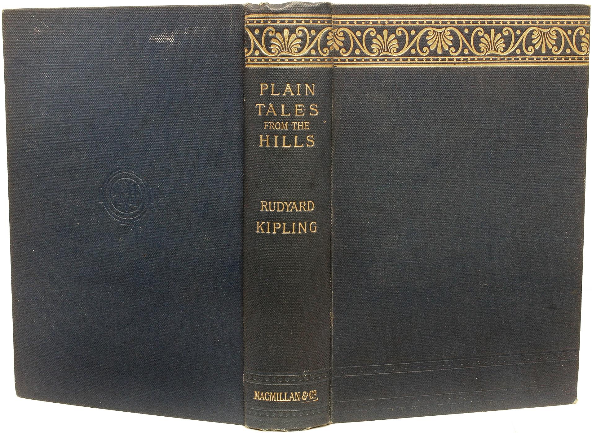 Late 19th Century Rudyard KIPLING. Plain Tales From The Hills. THIRD EDITION - PRESENTATION COPY ! For Sale