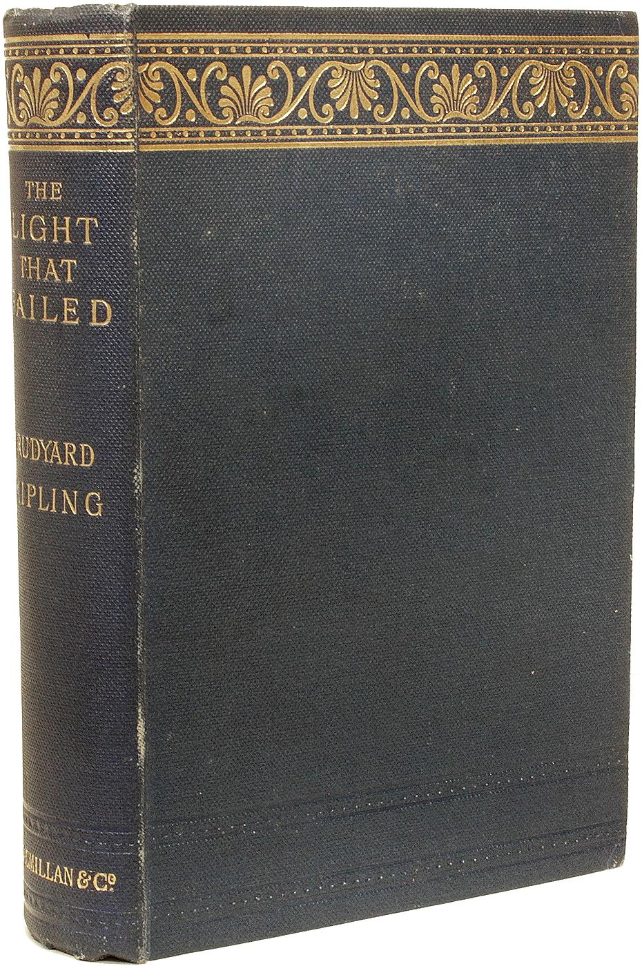 Rudyard KIPLING. The Light That Failed. 1891 - FIRST EDITION PRESENTATION COPY! In Good Condition For Sale In Hillsborough, NJ