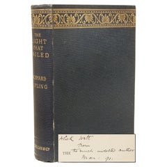 Rudyard Kipling. La lampe qui a échoué. 1891 - Première édition de la DÉCLARATION DE L'PRESENTATION !
