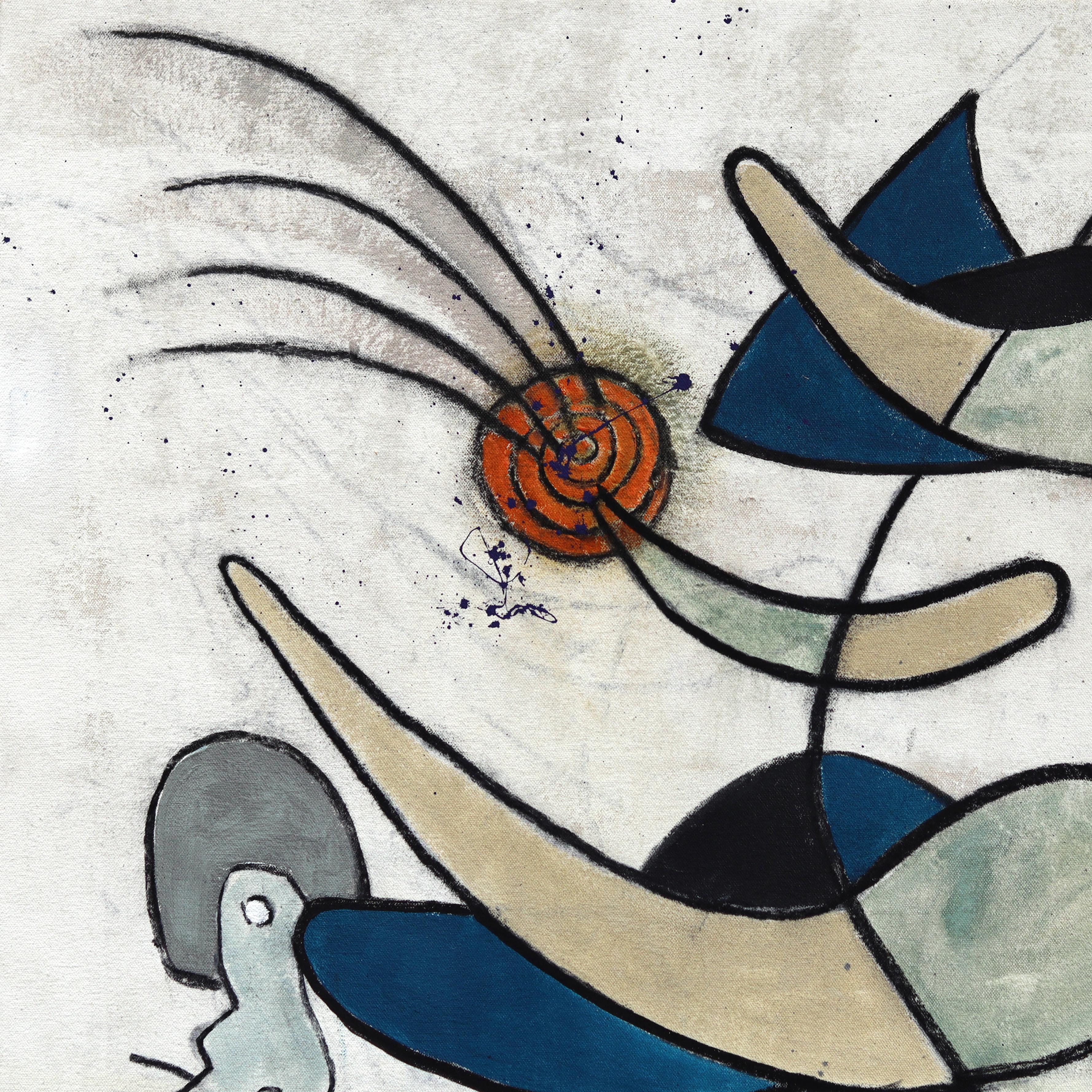 Rue Bootay, ein in New York geborener Künstler, der heute in der pulsierenden Kunstlandschaft von Los Angeles verwurzelt ist, bewegt sich mit seinem ganz eigenen Stil im avantgardistischen Bereich des ungegenständlichen Surrealismus. Seine Gemälde,