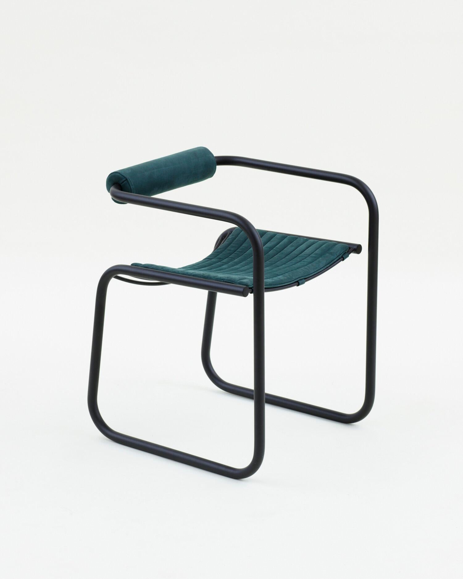 Metal Rue Interieure Swing Chair by Jean Pujol For Sale