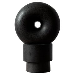 Rueda - Volcanic stone carved sculpture