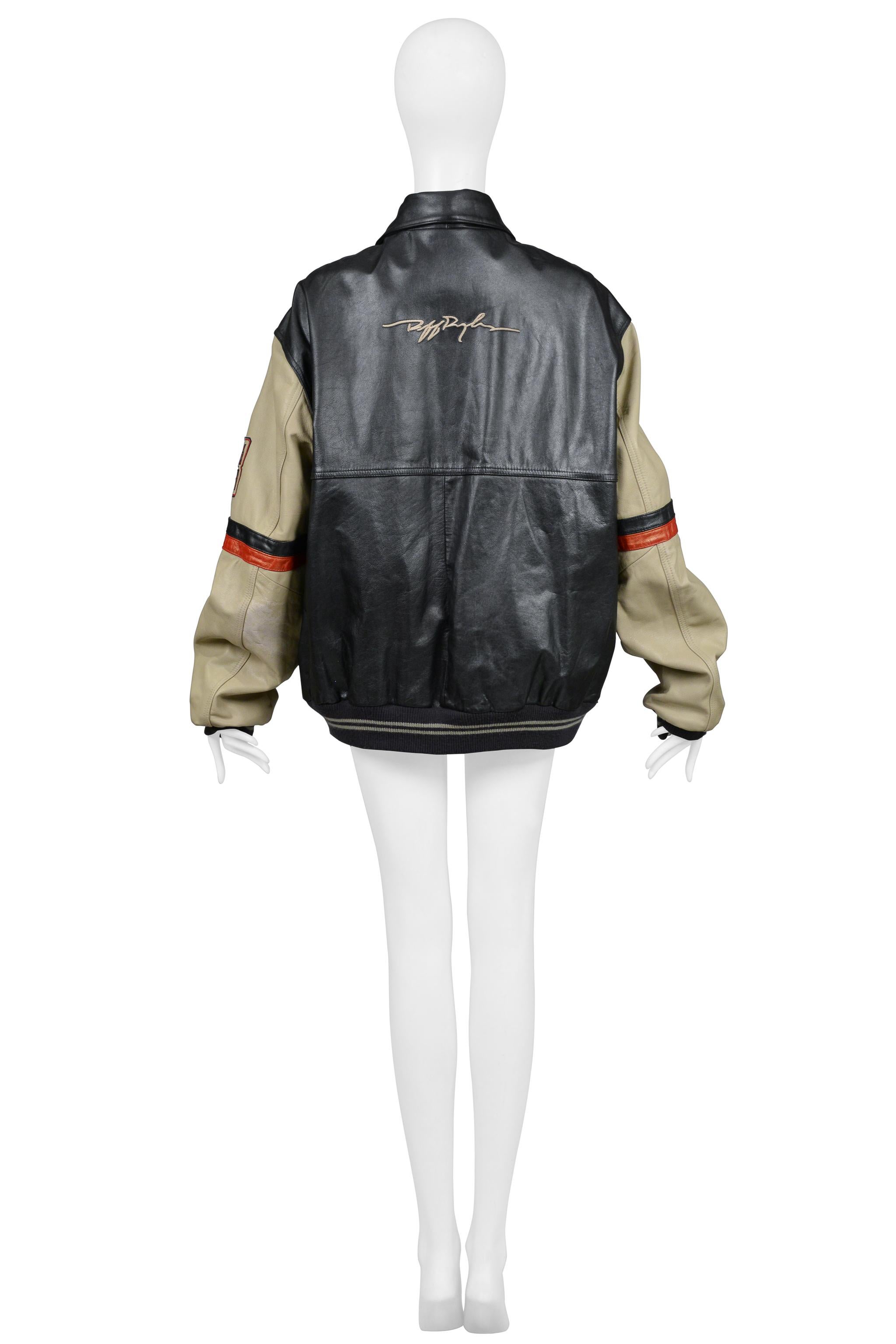 Ruff Ryders Unisex Leather Bomber Jacket 4