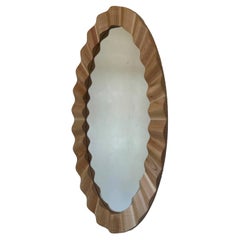 Ruffles Cherry Wood Mirror by Studio TOOJ