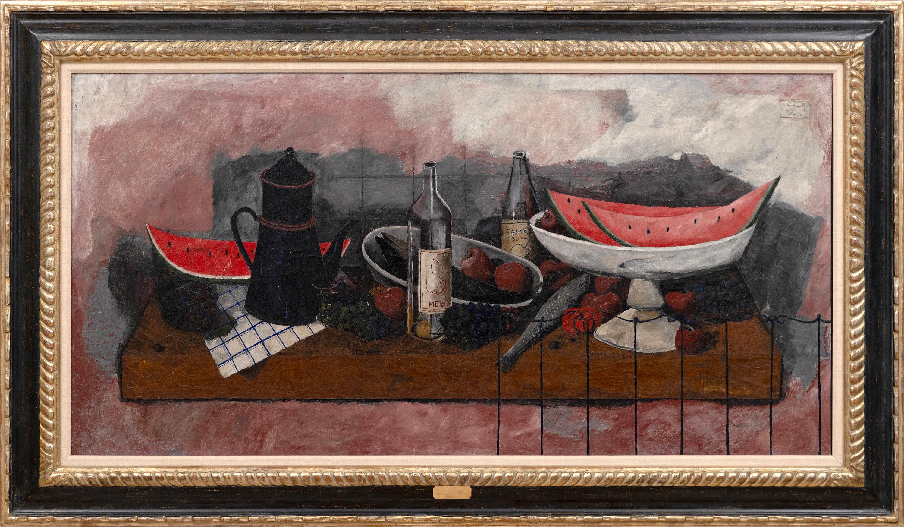 Naturaleza Muerta – Painting von Rufino Tamayo