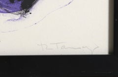 Capítulo XI, litografía surrealista firmada por Rufino Tamayo